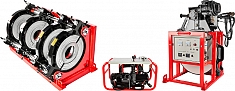 Гидравлические стыковые сварочные аппараты для пнд труб Gas Fusion Red-450