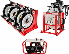 Гидравлический стыковой сварочный аппарат для пнд труб Gas Fusion Red-450