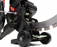 Колеса электрического кольцереза по бетону Diamaster Titan-400 V2