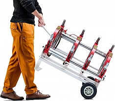 Перевозка центратора гидравлического стыкового сварочного аппарата для пнд труб Hamlem AL250