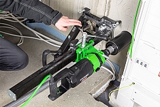 Применение дрелей для сухого алмазного сверления с микроударом Eibenstock ESD 162