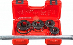 Ручной резьбонарезной клупп Rothenberger Super Cut Set BSPT R 1/2"-3/4"-1"-1 1/4"