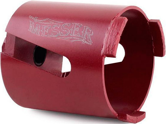 Алмазная коронка для подрозетников Messer 82 мм