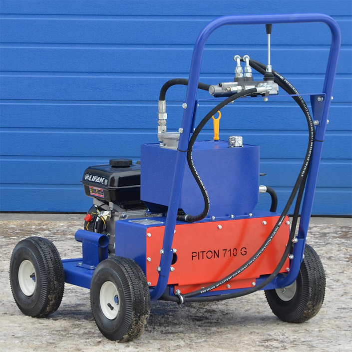 Бензомеханические прочистные аппараты для канализации Piton B-600-B