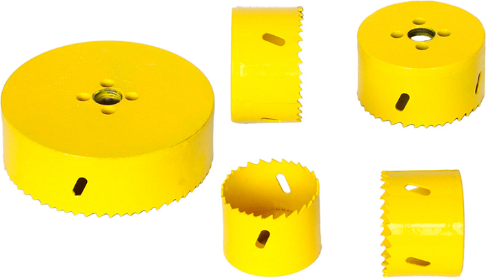 Биметаллические коронки станка для сверления отверстий в трубах Hongli JK114 Биметаллические коронки станка для сверления отверстий в трубах Hongli JK114