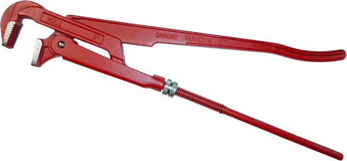 Ключ газовый Voll L 90°-3"