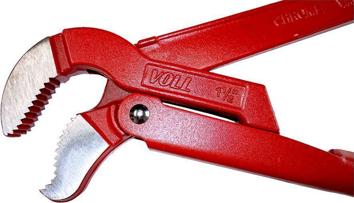 Ключи газовые Voll S 45°-1 1/2" Ключи газовые Voll S 45°-1 1/2"
