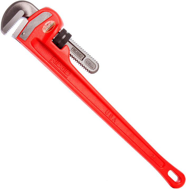 Прямой трубный ключ Ridgid Heavy Duty 24" Прямой трубный ключ Ridgid Heavy Duty 24"