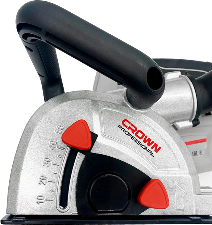 Регулировка глубины резки штробореза Crown CT13683-150