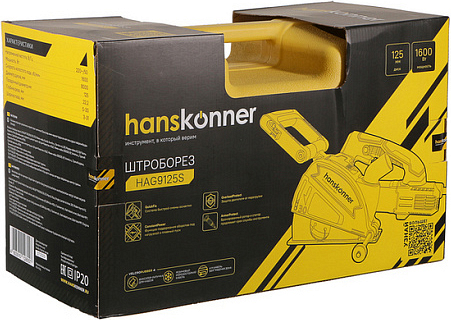 Упаковка штробореза (бороздодела) Hanskonner Platinum HAG9125S Упаковка штробореза (бороздодела) Hanskonner Platinum HAG9125S