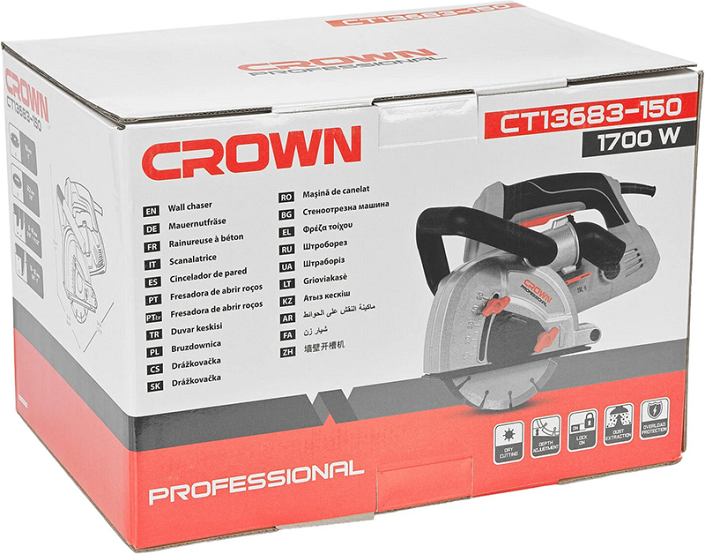 Упаковка штробореза Crown CT13683-150